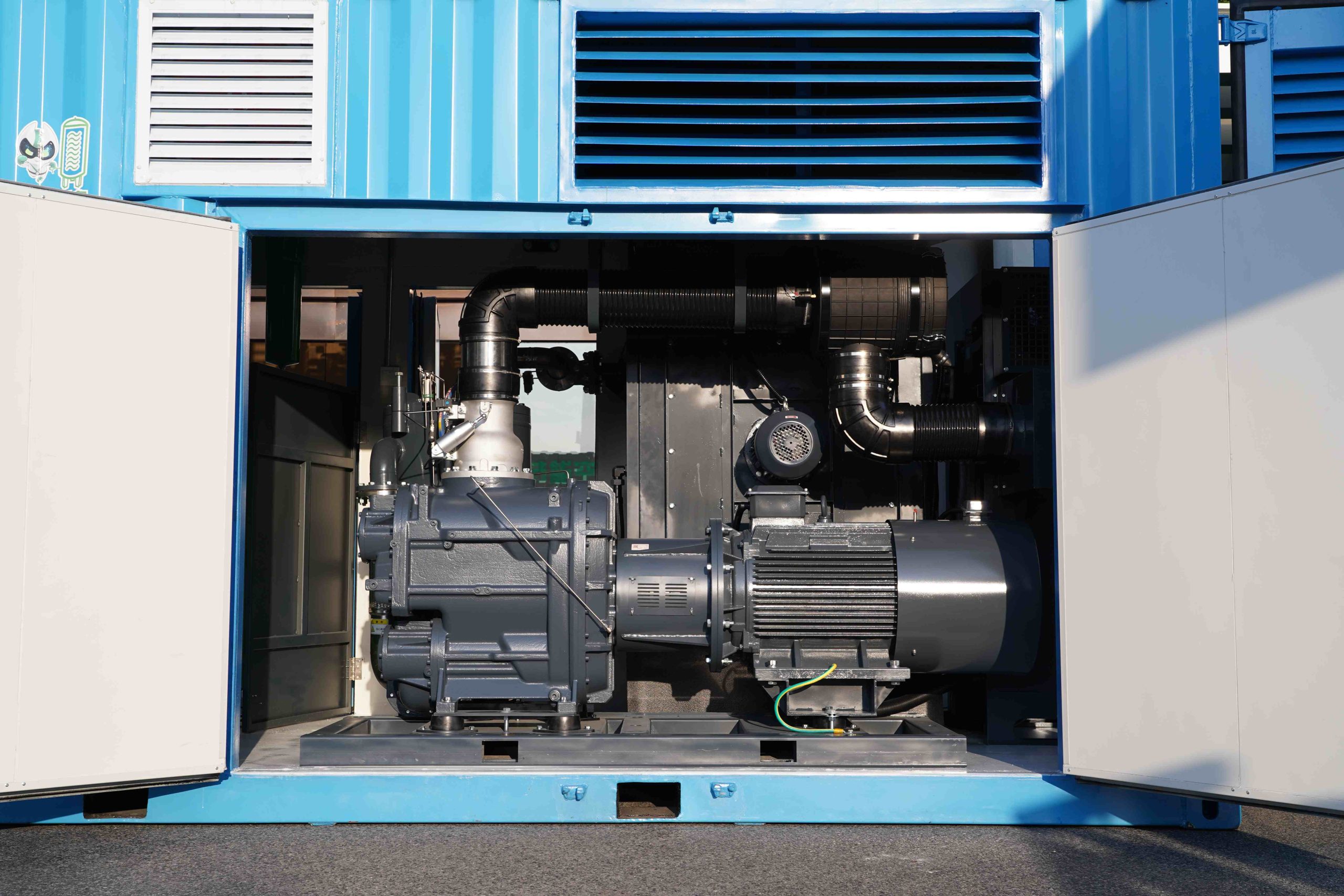 container open